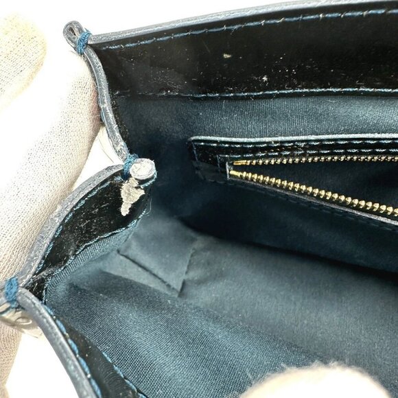 LOUIS VUITTON MonogramVernis WilsherePM Bag Tote Bag Hand Bag - Picture 9 of 16